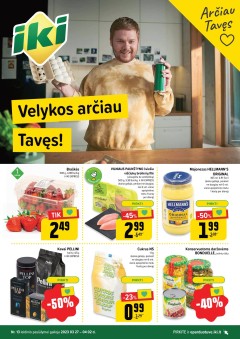 Naujausias IKI kaininis katalogas 2023.03.27 - 2023.04.02