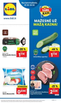 Naujausias LIDL kaininis katalogas 2023.03.16 - 2023.04.02