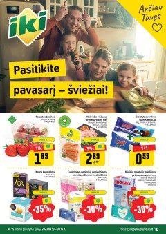 Naujausias IKI kaininis katalogas 2023.04.10 - 2023.04.16