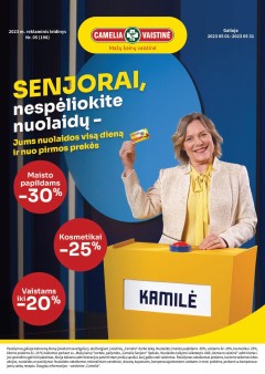 CAMELIA vaistinės akcijų leidinys 2023.05.01 - 2023.05.31