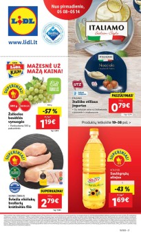 Naujausias LIDL kaininis katalogas 2023.05.08 - 2023.05.14