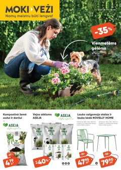 Naujas MOKI VEŽI akcijų ir nuolaidų leidinys Nr.7 2023.05.11 iki 2023.05.30