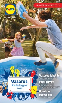 LIDL Vasaros katalogas 2023