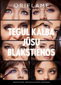 ORIFLAME katalogas galioja 2023.05.17 - 2023.06.06