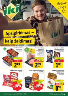 Naujausias IKI kaininis katalogas 2023.05.22 - 2023.05.28