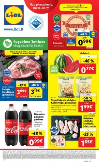 Naujausias LIDL kaininis katalogas 2023.06.19 - 2023.06.25