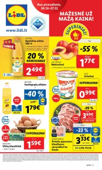 Naujausias LIDL kaininis katalogas 2023.06.26 - 2023.07.02