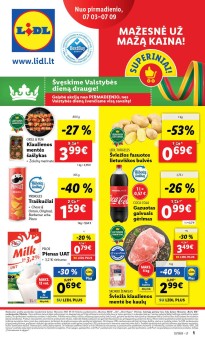 Naujausias LIDL kaininis katalogas 2023.07.03 - 2023.07.09
