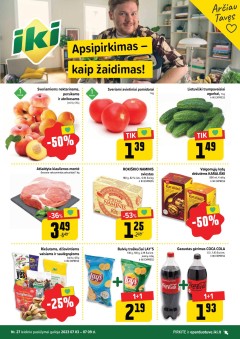 Naujausias IKI kaininis katalogas 2023.07.03 - 2022.07.09