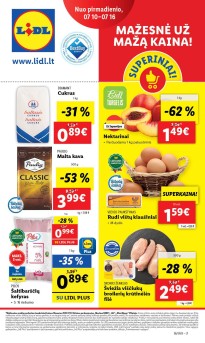 Naujausias LIDL kaininis katalogas 2023.07.10 - 2023.07.16