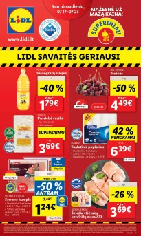 Naujausias LIDL kaininis katalogas 2023.07.17 - 2023.07.23