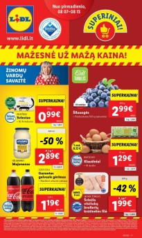 Naujausias LIDL kaininis katalogas 2023.08.07 - 2023.08.13