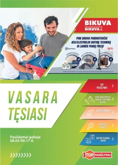 BIKUVA akcijų ir nuolaidų leidinys 2023.08.03 - 2023.09.17