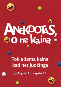 MAXIMA akcijų leidinys "Anekdotas, o ne kaina" galioja 2023.09.05 - 2023.10.02