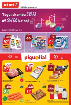 Naujausias RIMI kaininis katalogas 2023.10.17 - 2023.10.23
