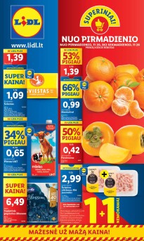Naujausias LIDL kaininis katalogas 2023.11.20 - 2023.11.26