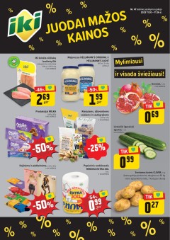 Naujausias IKI kaininis katalogas 2023.11.20 - 2023.11.26