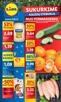 LIDL akcijų ir nuolaidų leidinys 2023.12.04 - 2023.12.10