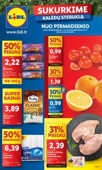 Naujausias LIDL kaininis katalogas 2023.12.11 - 2023.12.17