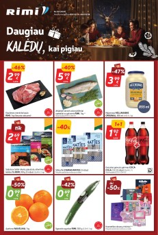 Naujausias RIMI kaininis katalogas 2023.12.12 - 2023.12.18