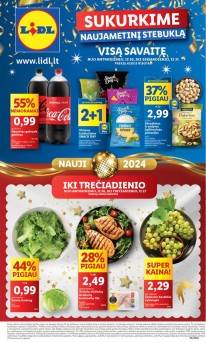 Naujausias LIDL kaininis katalogas 2023.12.26 - 2023.12.31