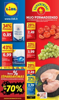 Naujausias LIDL kaininis katalogas 2024.01.08 - 2024.01.14