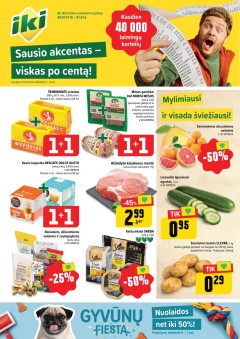 Naujausias IKI kaininis katalogas 2024.01.15 - 2024.01.21