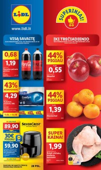 Naujausias LIDL kaininis katalogas 2024.01.22 - 2024.01.28