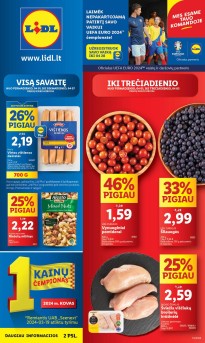Naujausias LIDL kaininis katalogas 2024.04.01 - 2024.04.07