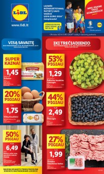 Naujausias LIDL kaininis katalogas 2024.04.15 - 2024.04.21