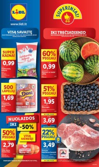 Naujausias LIDL kaininis katalogas 2024.06.03 - 2024.06.09