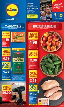Naujausias LIDL kaininis katalogas 2024.06.10 - 2024.06.16