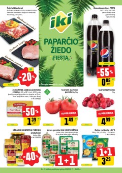 Naujausias IKI kaininis katalogas 2024.06.17 - 2024.06.23