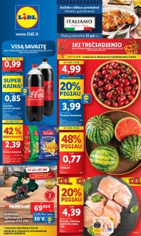 Naujausias LIDL kaininis katalogas 2024.07.01 - 2024.07.07