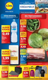 Naujausias LIDL kaininis katalogas 2024.07.29 - 2024.08.04