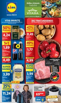 Naujausias LIDL kaininis katalogas 2024.08.05 - 2024.08.11