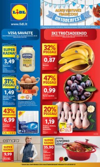 Naujausias LIDL kaininis katalogas 2024.09.02 - 2024.09.08