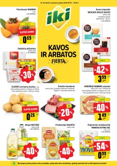 Naujausias IKI kaininis katalogas 2024.09.30 - 2024.10.06