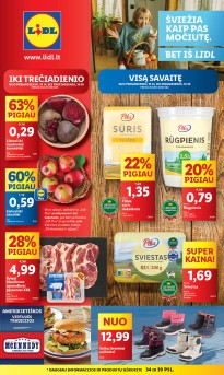 Naujausias LIDL kaininis katalogas 2024.10.14 - 2024.10.20