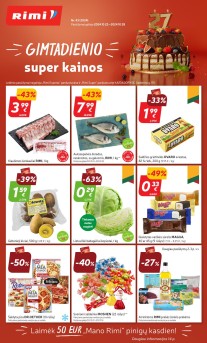 Naujausias RIMI kaininis katalogas 2024.10.22 - 2024.10.28