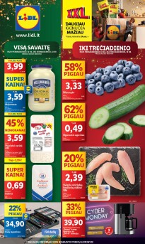 Naujausias LIDL kaininis katalogas 2024.12.02 - 2024.12.08