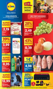 Naujausias LIDL kaininis katalogas 2025.01.06 - 2025.01.12