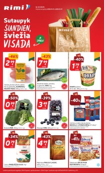 Naujausias RIMI kaininis katalogas 2025.01.21 - 2025.01.27