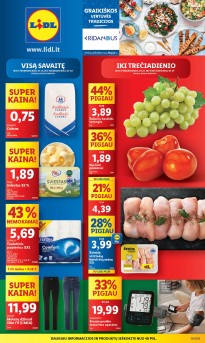 Naujausias LIDL kaininis katalogas 2025.01.27 - 2025.02.02