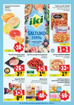 Naujausias IKI kaininis katalogas 2025.01.27 - 2025.02.02