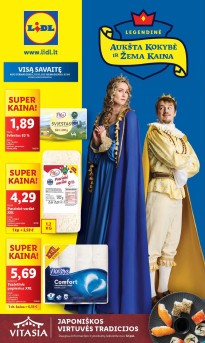 Naujausias LIDL kaininis katalogas 2025.03.03 - 2025.03.09