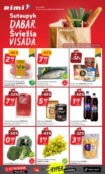 Naujausias RIMI kaininis katalogas 2025.03.18 - 2025.03.24