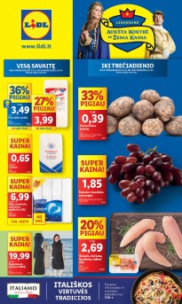 Naujausias LIDL kaininis katalogas 2025.03.24 - 2025.03.30