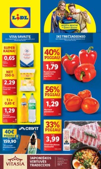 Naujausias LIDL kaininis katalogas 2025.05.19 - 2025.05.25