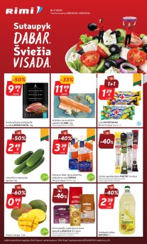 Naujausias RIMI kaininis katalogas 2025.05.20 - 2025.05.26